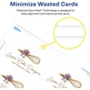 image:imageAvery Clean Edge Printable Business Cards with Sure Feed Technology 2 x 35 White 200 Blank Cards for Laser Printers 58710