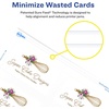 image:imageAvery Clean Edge Printable Business Cards with Sure Feed Technology 2 x 35 White 200 Blank Cards for Laser Printers 58712 x 35 Pack of 5