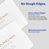 image:imageAvery Clean Edge Printable Business Cards with Sure Feed Technology Rounded Corners 2 x 35 White 160 Blank Cards for Inkjet Printers 88220One Size