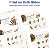 image:imageAvery Clean Edge Printable Business Cards with Sure Feed Technology Rounded Corners 2 x 35 White 160 Blank Cards for Inkjet Printers 88220One Size