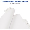 image:imageAvery Collated AZ Legal Exhibit Unpunched Dividers for Use with Any Binding System 26 Side Tab Dividers Per Set Helvetica Type 3 Sets 21874