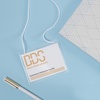 image:imageAvery Customizable Name Badges Cord Hanging Style 3 x 4 LaserInkjet Printable Name Tag Inserts 50 Total 74520200