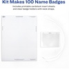 image:imageAvery Customizable Name Badges Cord Hanging Style 3 x 4 LaserInkjet Printable Name Tag Inserts 50 Total 74520500