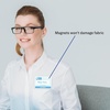 image:imageAvery Customizable Name Badges Magnet Style 3 x 4 Clear Name Tag Holders White LaserInkjet Printable Inserts 48 Total 8781True