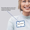 image:imageAvery Customizable Name Tags 213 x 338 White with Blue Border 6 Packs of 100 600 Removable Name Badges Total 44144Blue Border