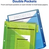 image:imageAvery Dividers for 3 Ring Binders 5Tab TwoPocket Plastic Binder Dividers Multicolor 24 Sets of 11906
