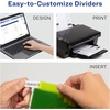 image:imageAvery Dividers for 3 Ring Binders 8Tab Plastic Binder Dividers Insertable Big Tabs Multicolor 24 Sets of 11901