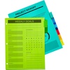 image:imageAvery Dividers for 3 Ring Binders 8Tab Plastic Binder Dividers Insertable Big Tabs Multicolor 24 Sets of 11901