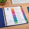 image:imageAvery EcoFriendly Recycled Dividers for 3 Ring Binders 10 Tabs per Set Customizable Table of Contents Multicolor Tabs Great for Organizing Reports Projects and More 3 Sets of 11082