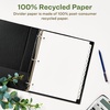 image:imageAvery EcoFriendly Recycled Dividers for 3 Ring Binders 12Tab White Tabs Index Maker Print and Apply Clear Label Strip 5 Sets for 60 Binder Dividers Total 1158212 Tabs