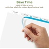 image:imageAvery EcoFriendly Recycled Dividers for 3 Ring Binders 8Tab White Tabs Index Maker Print and Apply Clear Label Strip 5 Sets for 40 Binder Dividers Total 115815 Tabs