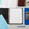 image:imageAvery EcoFriendly Recycled Dividers for 3 Ring Binders 8Tab White Tabs Index Maker Print and Apply Clear Label Strip 5 Sets for 40 Binder Dividers Total 115815 Tabs