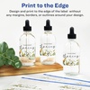 image:imageAvery Glossy Clear Rectangle Labels Sure Feed Technology 1 x 4 200 Glossy Clear Labels LaserInkjet Printable100 labels