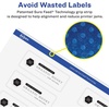image:imageAvery Glossy Clear Rectangle Labels Sure Feed Technology 1 x 4 200 Glossy Clear Labels LaserInkjet Printable500 labels