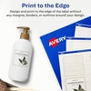 image:imageAvery Glossy Clear Square Labels Sure Feed Technology 25 x 25 90 Glossy Clear Labels LaserInkjet Printable450 labels