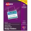 image:imageAvery Heavy Duty Badge Holders 3 x 4 100 Horizontal ID Badge Holders with Cords 2922Hanging