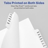 image:imageAvery Individual Legal Exhibit Dividers Avery Style 1 Side Tab 85 x 11 inches Pack of 25 11911One Size