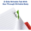 image:imageAvery Margin Ultra Tabs 25 x 1 2Side Writable Assorted Colors 48 Repositionable Page Tabs 74866