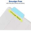image:imageAvery Margin Ultra Tabs 25 x 1 2Side Writable Assorted Pastel Colors 48 Repositionable Tabs 74867Assorted Pastel