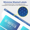 image:imageAvery Matte Clear Rectangle Labels Sure Feed Technology 2 x 3 80 Matte Clear Labels PrinttoTheEdge LaserInkjet Printable80 labels