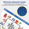 image:imageAvery Matte Clear Rectangle Labels Sure Feed Technology 314 x 838 150 Matte Clear Labels LaserInkjet Printable75 labels