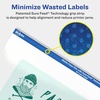 image:imageAvery Matte Clear Rectangle Labels Sure Feed Technology 4 x 6 50 Matte Clear Labels PrinttoTheEdge LaserInkjet Printable200 labels