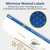 image:imageAvery Matte Clear Rectangle Labels Sure Feed Technology 5 x 7 20 Matte Clear Labels LaserInkjet Printable50 labels