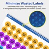 image:imageAvery Matte Clear Round Labels Sure Feed Technology 05 Diameter 1540 Matte Clear Labels PrinttoTheEdge LaserInkjet Printable7 700 labels