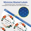 image:imageAvery Matte Clear Round Labels Sure Feed Technology 2 Diameter 120 Matte Clear Labels PrinttoTheEdge LaserInkjet Printable600 labels