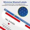 image:imageAvery Matte Clear Square Labels Sure Feed Technology 3 x 3 60 Matte Clear Labels PrinttoTheEdge LaserInkjet Printable150 labels