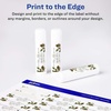 image:imageAvery Matte White Rectangle Labels Sure Feed Technology 1 x 15 800 Matte White Printable Labels8 000 Labels