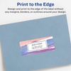 image:imageAvery Matte White Rectangle Labels Sure Feed Technology 15 x 275 250 Matte White Printable Labels1 000 Labels