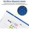 image:imageAvery Matte White Rectangle Labels Sure Feed Technology 5 x 7 50 Matte White Printable Labels100 Labels
