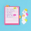 image:imageAvery Mini Ultra Tabs 1 x 15 2Side Writable Assorted Neon Colors 40 Repositionable Tabs 74759
