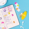 image:imageAvery Mini Ultra Tabs 1 x 15 2Side Writable Assorted Neon Colors 40 Repositionable Tabs 74759