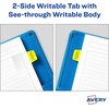 image:imageAvery Mini Ultra Tabs 1 x 15 2Side Writable Assorted Neon Colors 40 Repositionable Tabs 74759