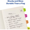 image:imageAvery Mini Ultra Tabs 1 x 15 2Side Writable Assorted Neon Colors 80 Repositionable Tabs 74762