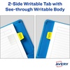 image:imageAvery Mini Ultra Tabs 1 x 15 2Side Writable Assorted Neon Colors Repositionable Tabs 40 Per Pack 120 Total 3Pack of 74759
