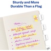 image:imageAvery Mini Ultra Tabs 1 x 15 2Side Writable White 40 Repositionable Tabs 7478840 Count Pack of 1