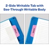 image:imageAvery Multiuse Ultra Tabs 2 x 15 2Side Writable Neon PinkGreenOrange 48 Repositionable Tabs 74756Assorted Designs