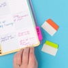 image:imageAvery Multiuse Ultra Tabs 2 x 15 2Side Writable Neon PinkGreenOrange 48 Repositionable Tabs 74756Assorted Neon