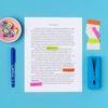 image:imageAvery Multiuse Ultra Tabs 2 x 15 2Side Writable Neon PinkGreenOrange 48 Repositionable Tabs 74756Assorted Neon