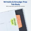 image:imageAvery Multiuse Ultra Tabs 2 x 15 2Side Writable Neon PinkGreenOrange 48 Repositionable Tabs 74756Holographic Sunset Ombr