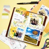 image:imageAvery Multiuse Ultra Tabs 2 x 15 2Side Writable Neon PinkGreenOrange 48 Repositionable Tabs 74756Holographic Sunset Ombr