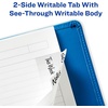 image:imageAvery Multiuse Ultra Tabs 2 x 15 2Side Writable Neon PinkGreenOrange 48 Repositionable Tabs 74756White
