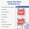image:imageAvery Outdoor Waterproof Square Labels with Sure Feed Technology 3 x 3 White Film PrinttoTheEdge Compatible with Laser Printers 60 Labels Total300 labels