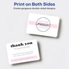image:imageAvery Postcards with Rounded Corners and Sure Feed Technology 35 x 5 Matte White 100 Total LaserInkjet Printable Cards 5625Matte White  Rounded Corners
