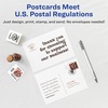 image:imageAvery Postcards with Rounded Corners and Sure Feed Technology 35 x 5 Matte White 100 Total LaserInkjet Printable Cards 5625White