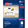 image:imageAvery Postcards with Rounded Corners and Sure Feed Technology 35 x 5 Matte White 100 Total LaserInkjet Printable Cards 5625White