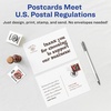 image:imageAvery Postcards with Rounded Corners and Sure Feed Technology 35 x 5 Matte White 100 Total LaserInkjet Printable Cards 5625White